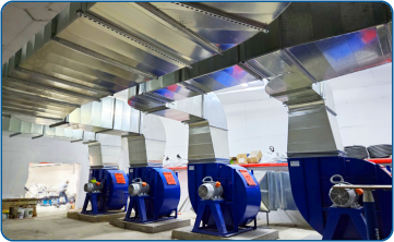 מפוחי AFN עם אישורי 1001 חלק 7 לעבודה ב-250 מעלות שעתיים