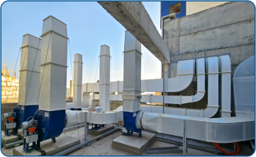 מפוחי AFN עם אישורי 1001 חלק 7 לעבודה ב-250 מעלות שעתיים
