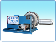 משאבת וקום רגנטיבית דגם B933 הינע רצועות עם מנוע 20 כ"ס