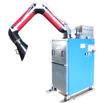 עשן ריתוך, שאיבת עשן ריתוך, סינון עשן ריתוך, יניקת עשן ריתוך, עשן ריתוך, זרוע יניקה,