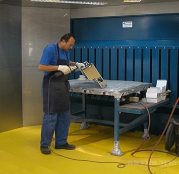 תאי ליטוש, שאיבת אבק ליטוש, שאיבת אבק השחזה, סינון אבק