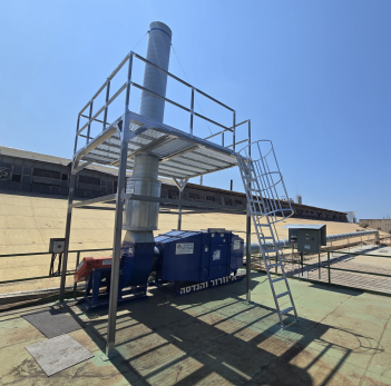 מסנן אלקטרוסטטי, פילטר אלקטרוסטטי, סינון אויר, טיהור אויר, סינון אדי שמן, סינון עשן