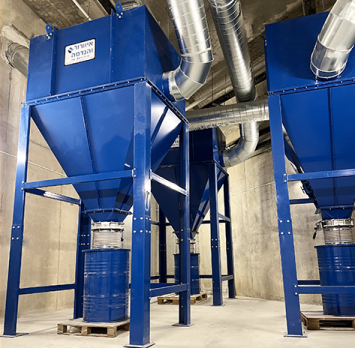 ציקלון, מפריד ראשוני, מפריד ראשוני ציקלון, ציקלונים, מולטי ציקלון, סינון בנגריה, נגריה, סינון ציקלון