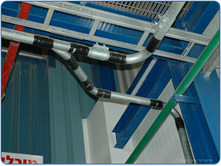 Splitting pipe lines