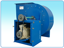 Centrifugal Blower Model AFN Belt Drive (Engine view)
