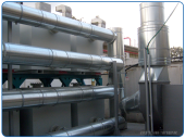 Activated carbon filter for adsorption of odors