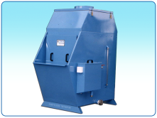 Vortex W-600 model in a galvanized structure