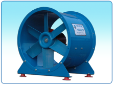 AXS-500 axial blower for smoke removal with steel blades