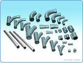 Suction piping male-female connectors