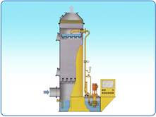 Scrubber typical cross section